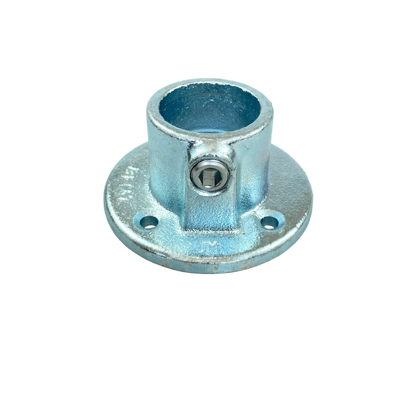 Imagem -05 - Conectores para Tubos Aço Galvanizado Tubos Redondos Tubos Ferro Juntas para Tubos de Água Acessórios Prateleiras Cabides Fixações 20 mm