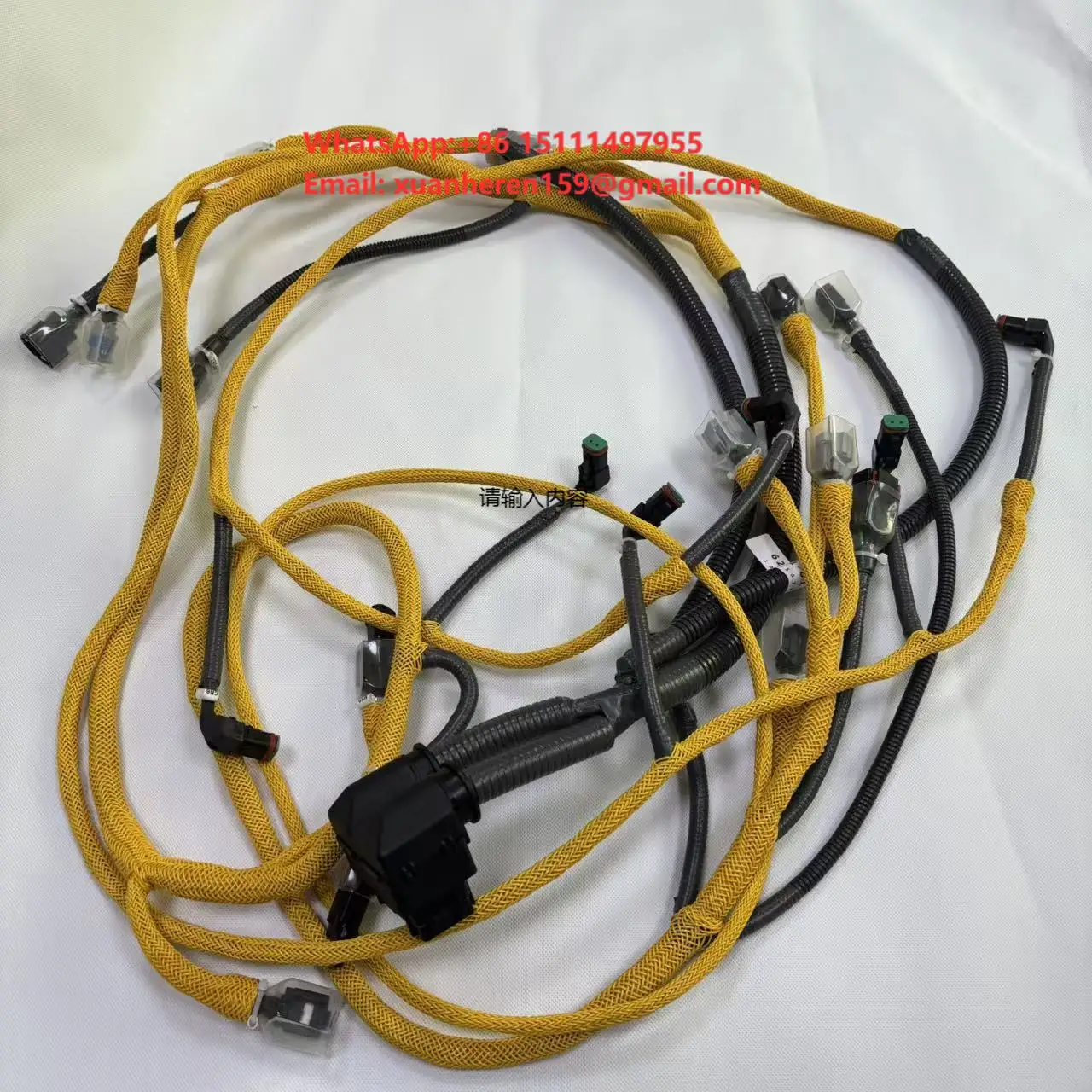 Wire Harness D85EX-15EO 6D125E-3 6251-81-9810 Engine Harness for Komatsu Engine Fuel Injector Wiring Harness 6251-81-9790