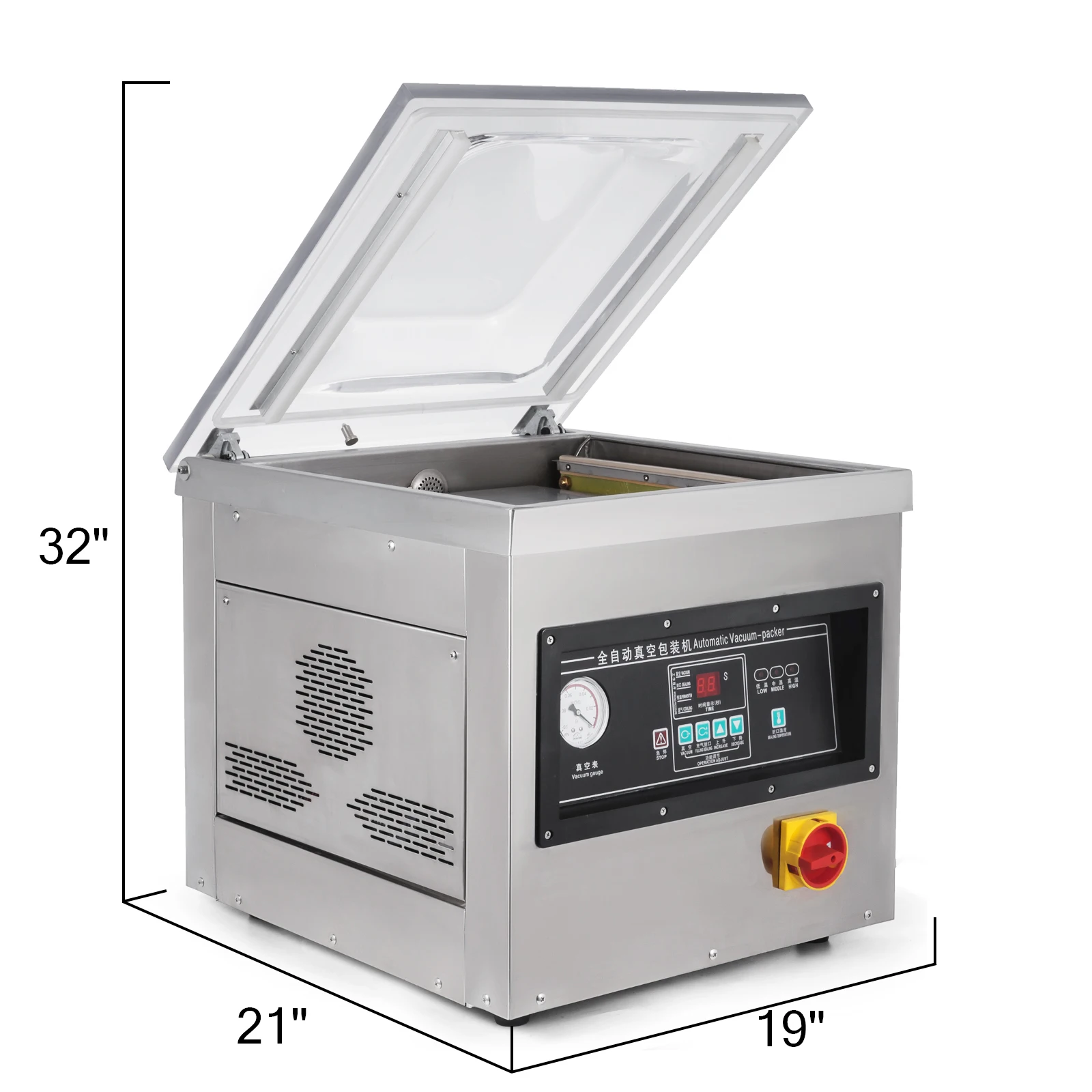 

Heavy Duty Vacuum Packing Machine for Food Commercial Continuous Vacuum Sealing Machine