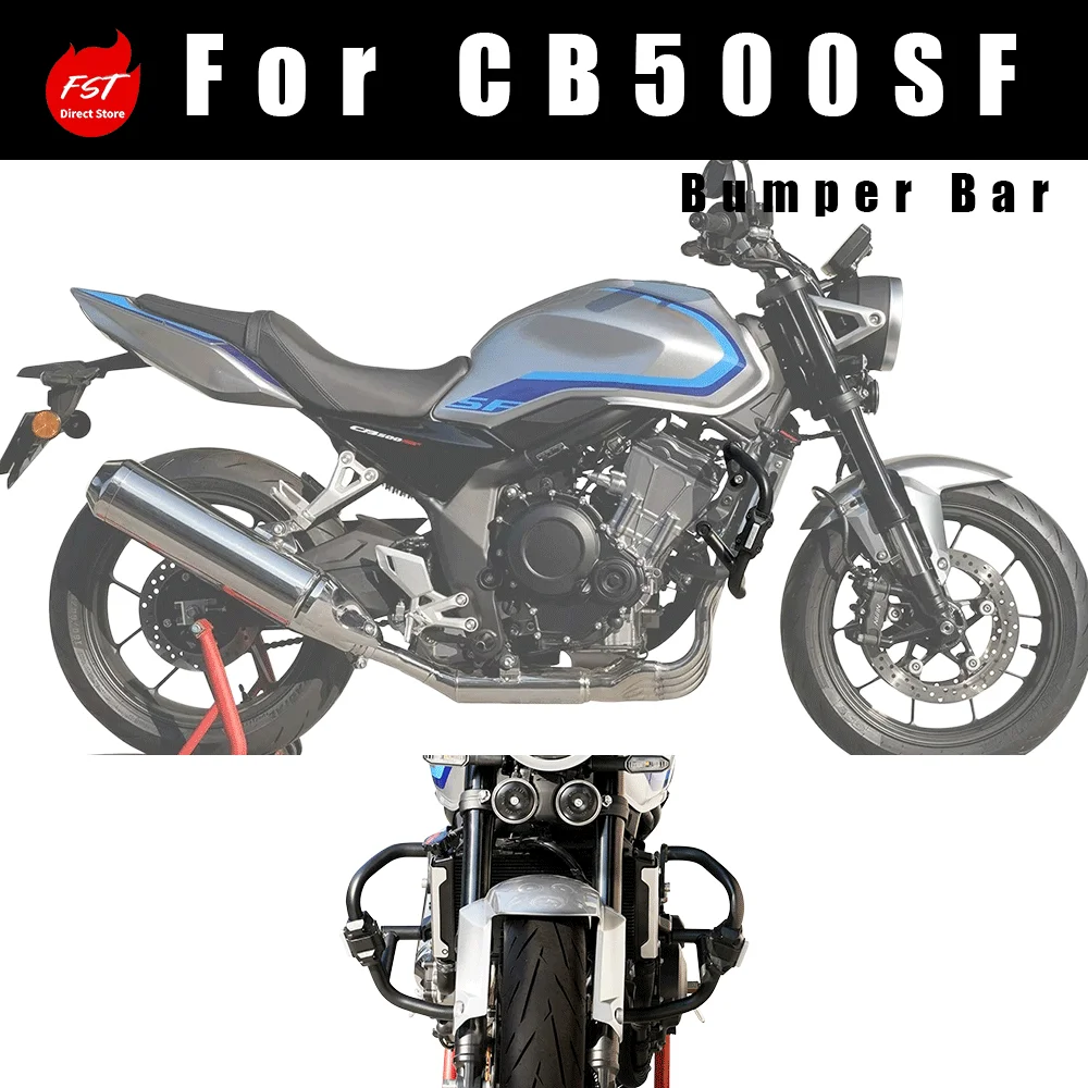 Aftermarket Crash Bar & Bumper Guard for  CB500SF Motorcycle
