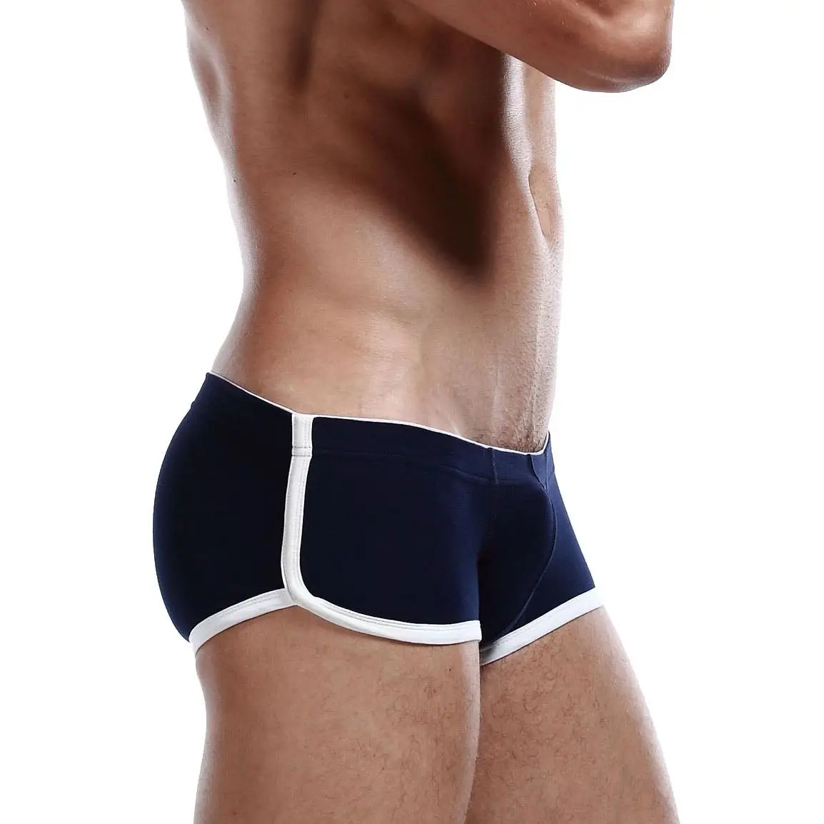 SEOBEAN-Sous-Vêtement NANO BOXER pour Homme, Sous-Vêtement à Fentes de Taille Basse