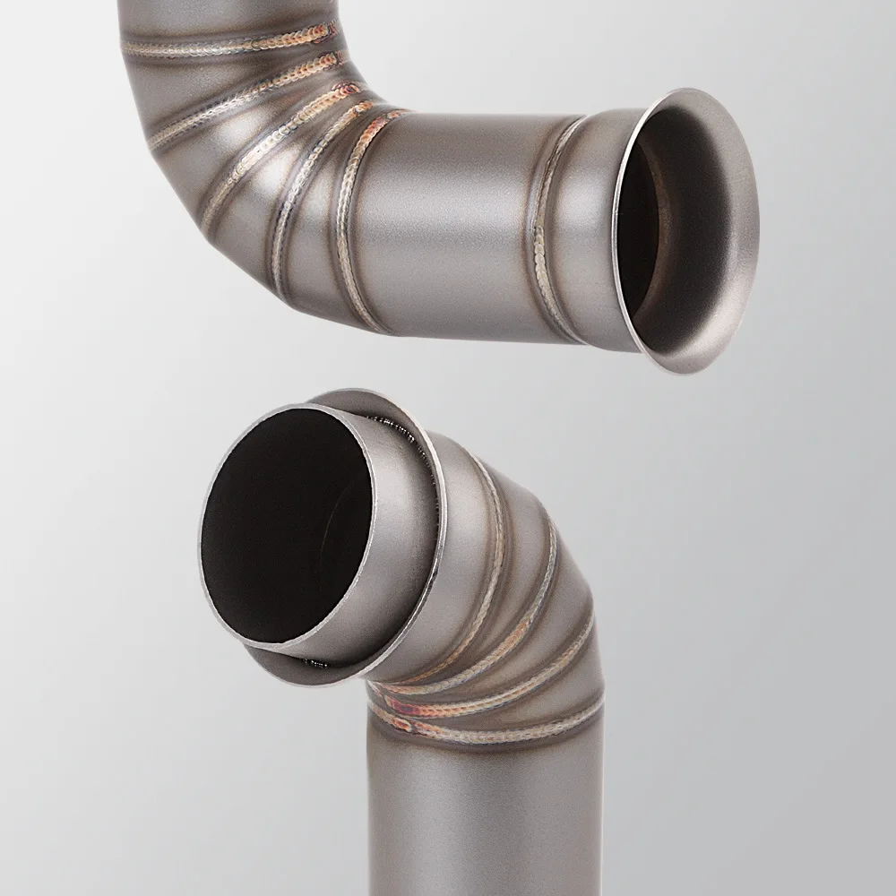 Para 800NK DUKE 790 890 Adventure R Rally KTM790 KTM890 2018-2022 Slip On Escape de motocicleta tubo de enlace medio Escape Moto silenciador