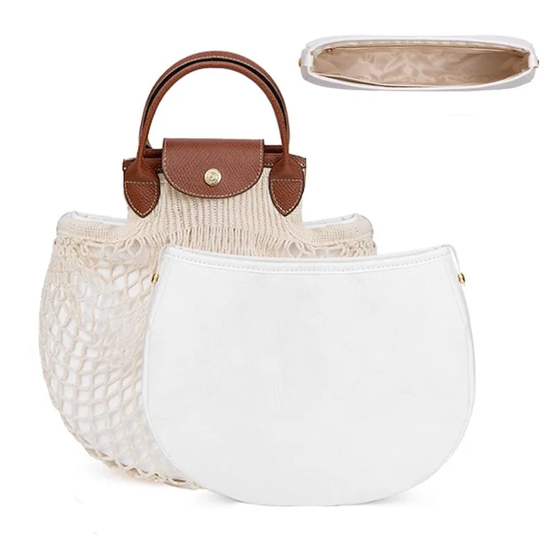 

Suitable for Longchamp Filet Bag Inner Lining Longchamp Shopping Mesh Bag Large Inner Dupont Organizer Middle Bag