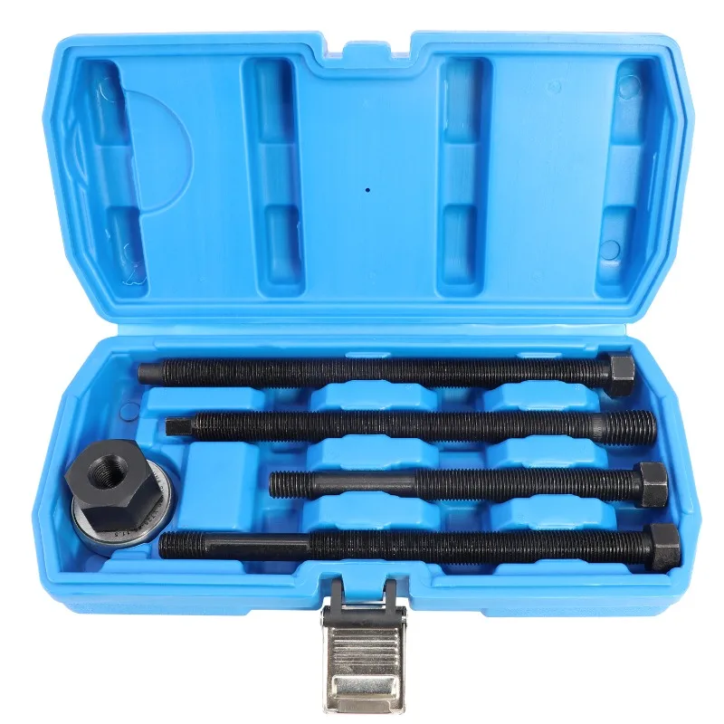 

5-Piece Harmonic Balancer Engine Crank Pulley Puller Long Arm Harmonic Removal and Installation Tool