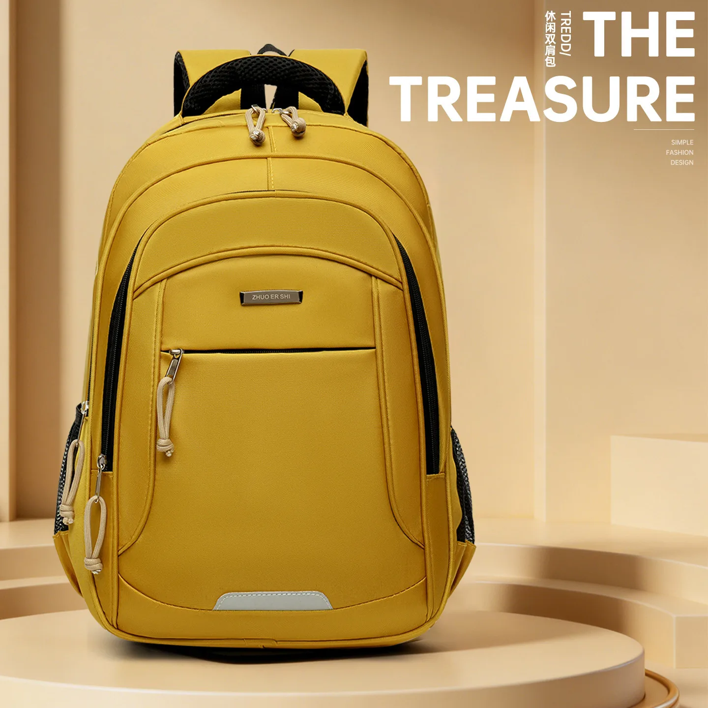 Oxford Cloth Backpack Business Travel Computer Bag Large Capacity Leisure Travel Backpack Student Bag Light Travel Durable