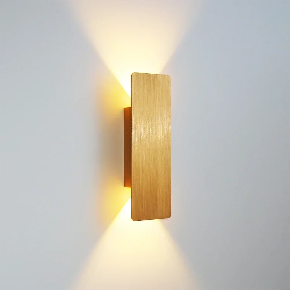 Simple LED Indoor Wall Lamp, Bedroom, Living Room, Home Lighting, Aisle, Corridor Decoration, Aluminum Light, 6W, AC85-265V