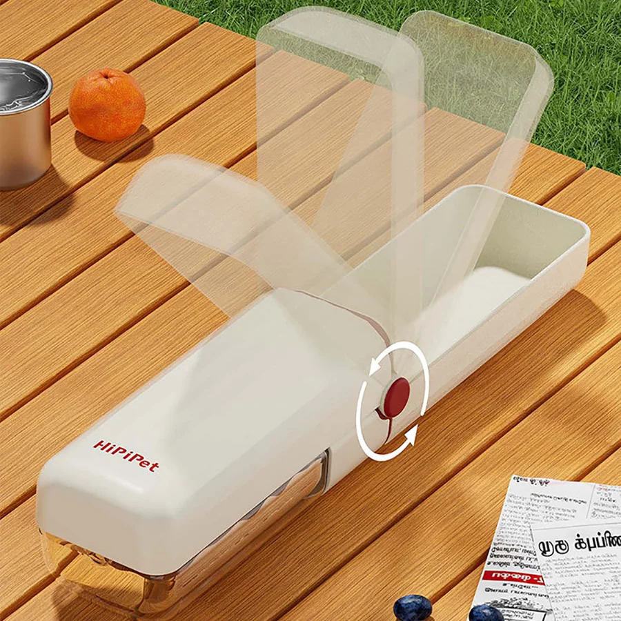 Botella de agua portátil para perros – Recipiente plegable exteriores - imagen 3