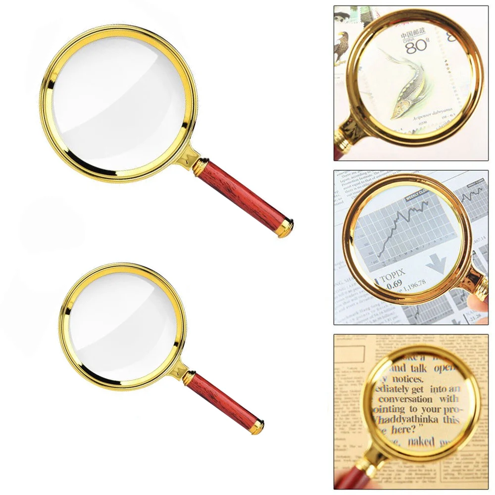 

10X Magnifier Loupe Magnifying Glass Portable Reading Book Science Tool Jewelry