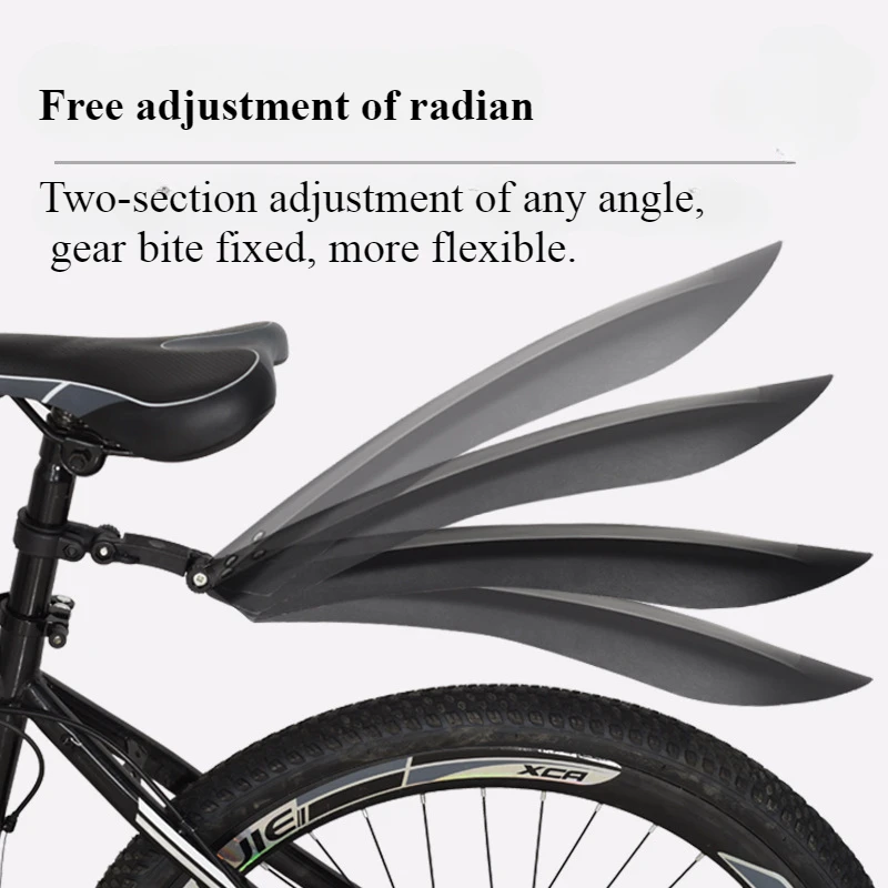 1 pair Bicycle fender 26-inch all-inclusive mountain bike universal front&rear mud tile fender bicycle full set of accessories