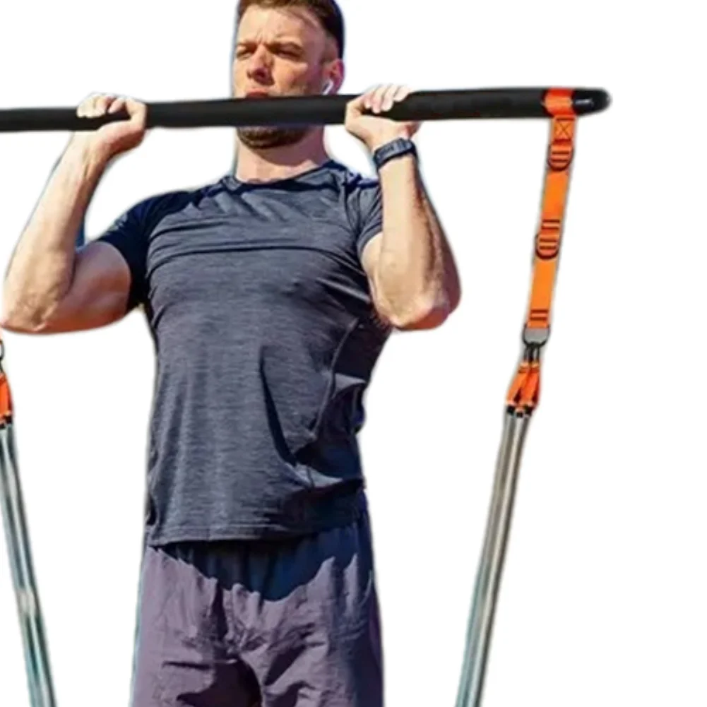 

Оборудование для тренировок по пилатесу с эспандерами Портативная утяжеленная штанга для пилатеса для женщин и мужчин Домашний тренажерный зал Упражнения для фитнеса