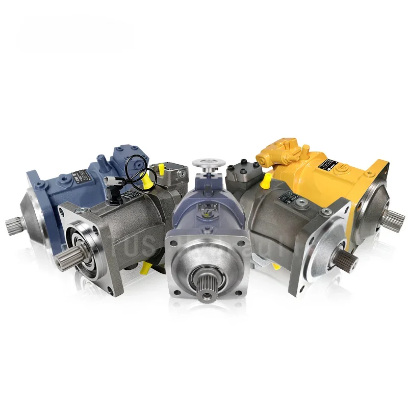 Motor hidráulico A6VM107 160 200 para perforadora cabezal eléctrico accionamiento hidráulico motor de émbolo giratorio de alta velocidad