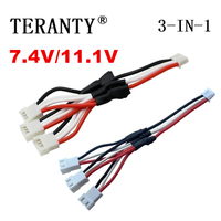 7.4V Lipo Battery Charging 11.1v Charger Cable 3-in-1 Balance Charger for A959 A969 A979 H501S X8C X8W 2s 3s Battery Charger