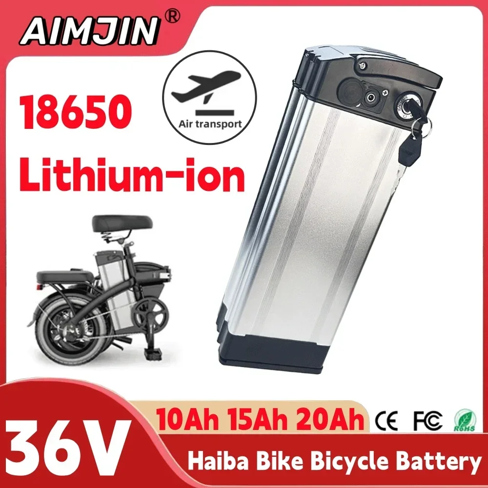 

For Haiba 36V 10Ah 15Ah 20Ah 18650 lithium-ion battery pack, suitable for various electronic devices and transportation equipmen