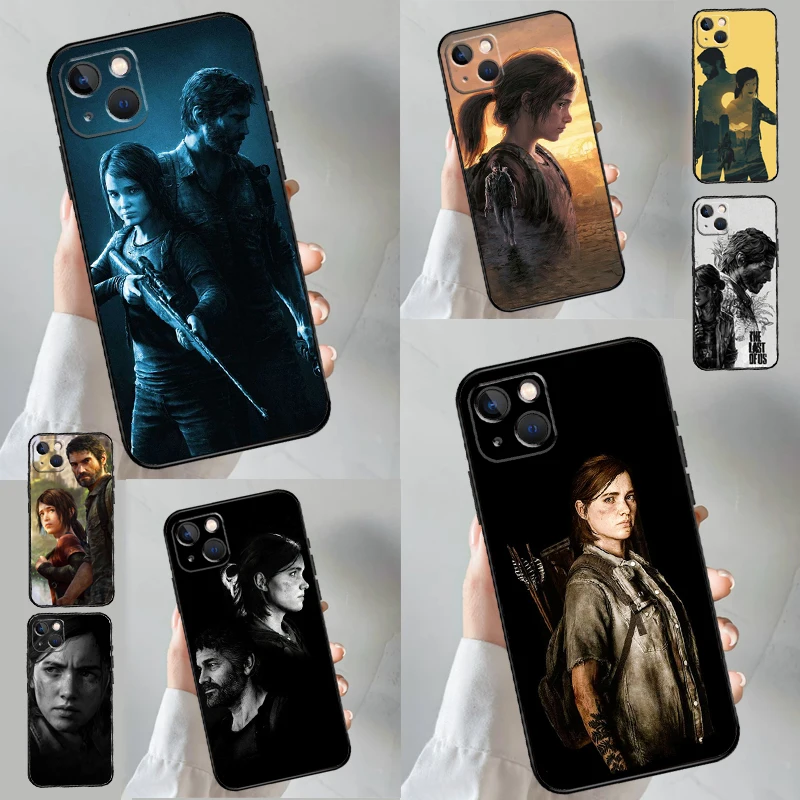 The Last Of Us Joel Miller Ellie Phone Case For iPhone 16 15 11 12 13 14 Pro Max X XR XS Max 6 14 Plus Soft Cover