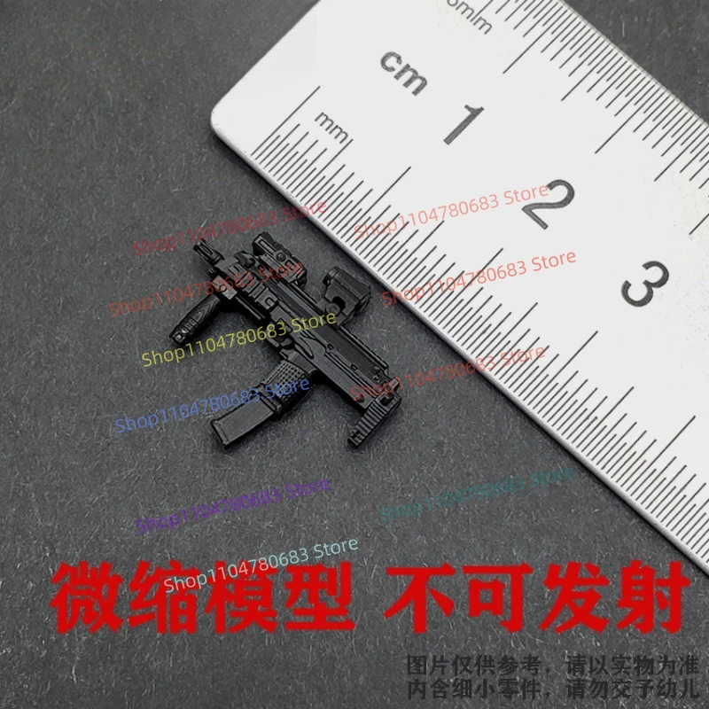 MOC Military Building Block Doll Mini Doll Accessories MP7 Submachine Gun Toy Gift Ornaments Collection