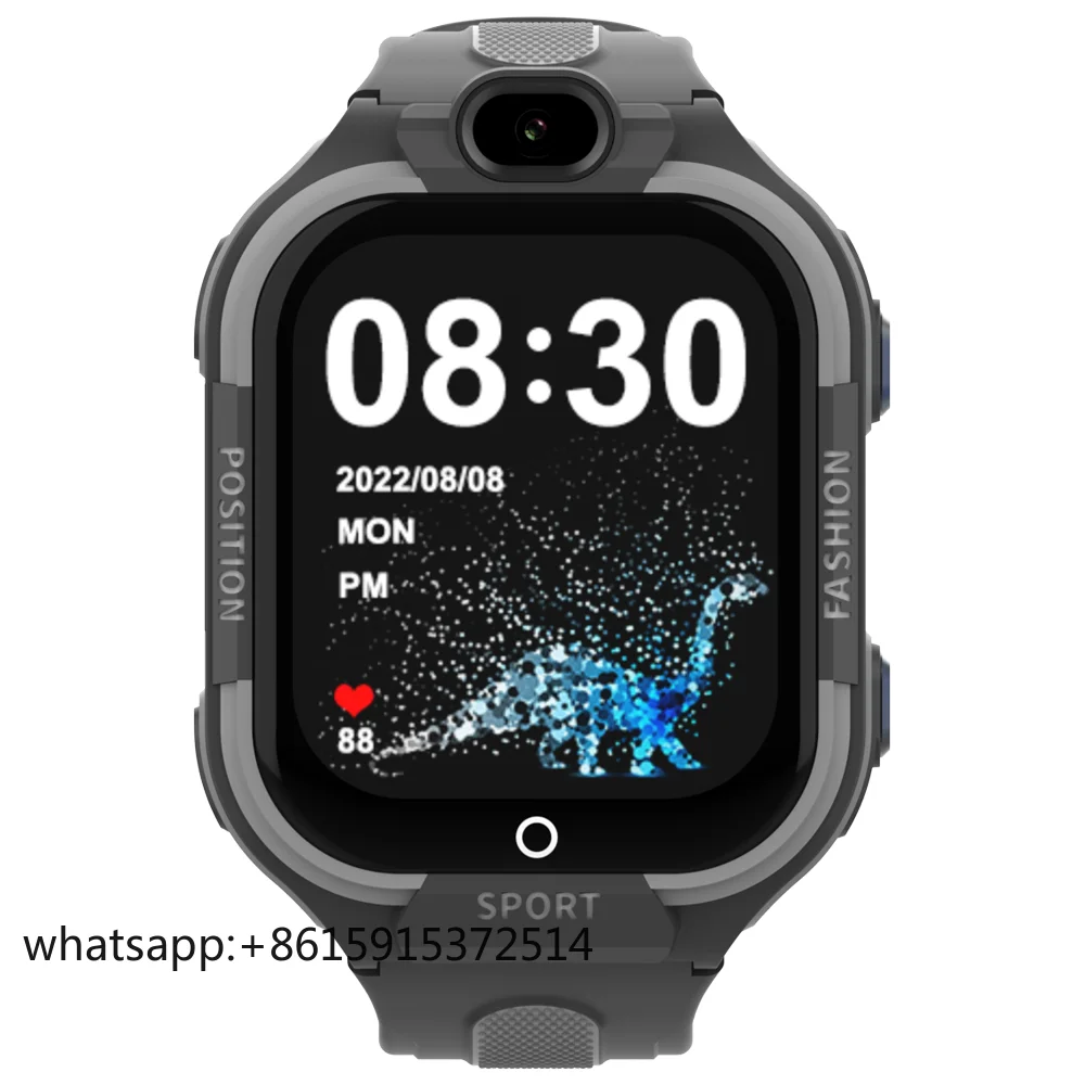 ساعة TLCRETE للأطفال بنظام تحديد المواقع KT35 1 + 8 جيجابايت حجم الذاكرة إصدار ESIM متوفر منتج جديد 4G Calling Setracker App Smartwatch #6