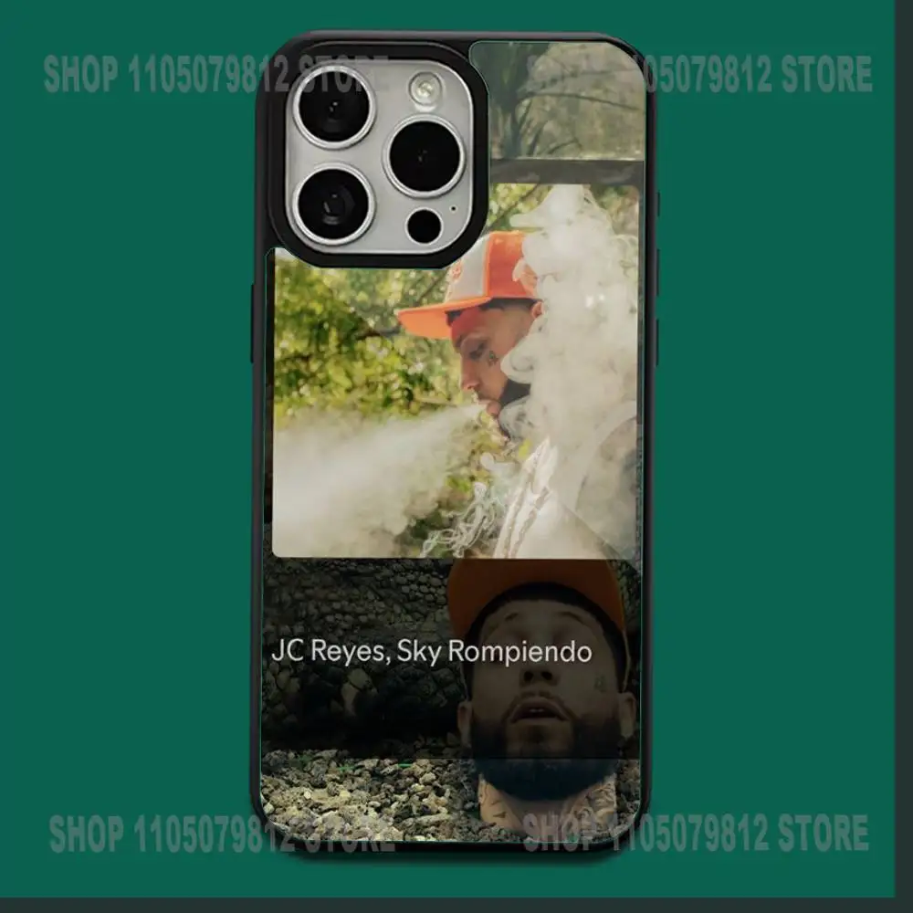 Jc Reyes JC REYES Tour 2025 funda de teléfono para iPhone 17,16,15,14,13,12,11,Plus,Pro,Max,Mini carga inalámbrica magnética suave Magesafe