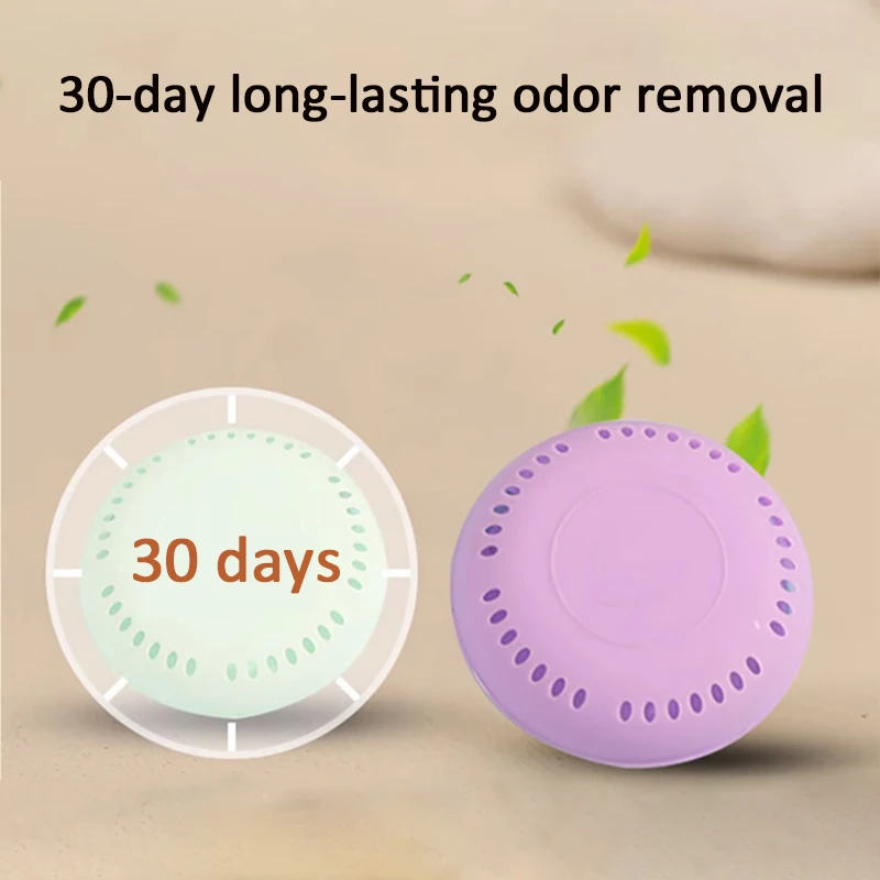 Air Freshener for Home Toilet Aromatherapy Fragrance Lasting Deodorant Round Solid Fresher for Bedroom Wardrobe Car Supplies