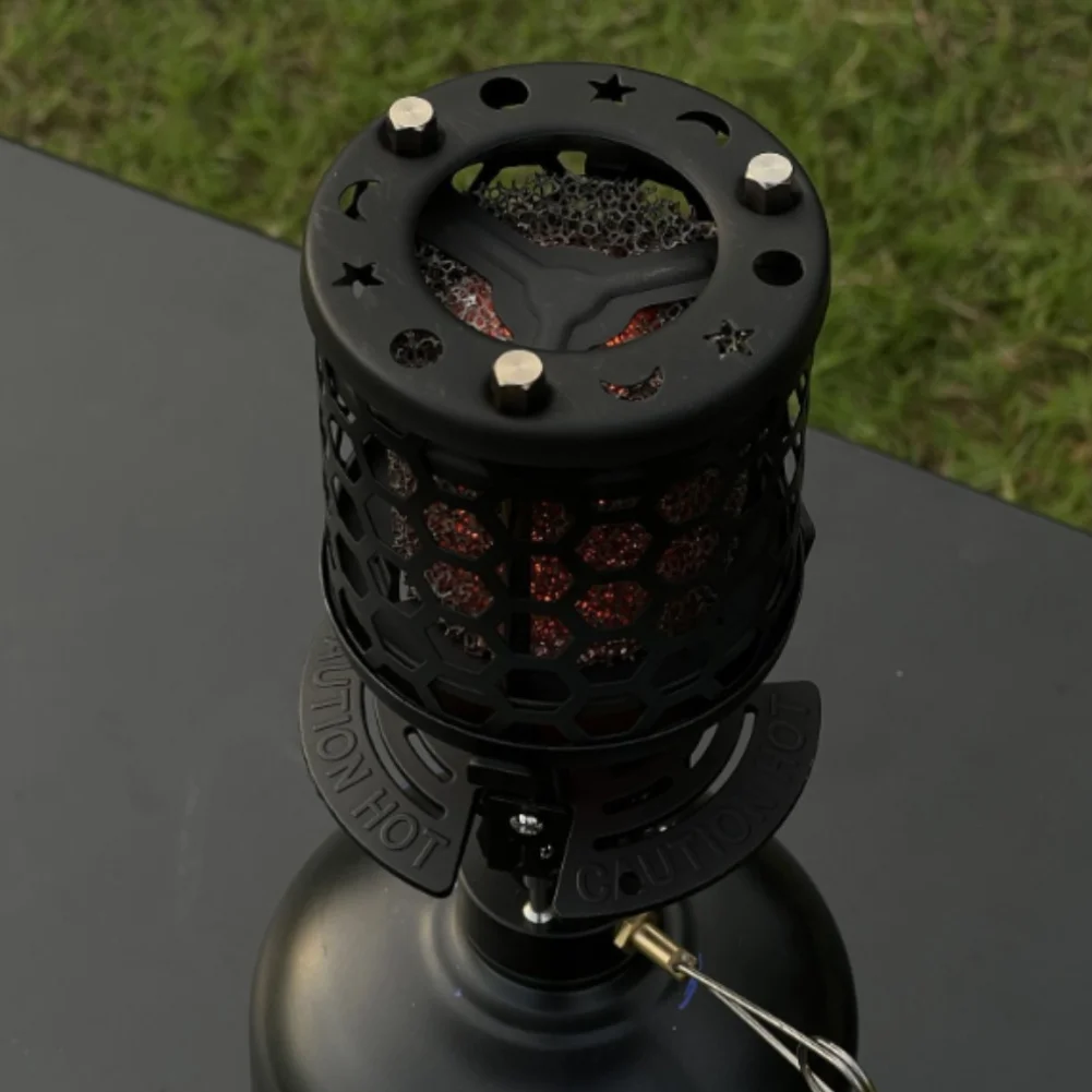 Portable Outdoor Camping Stove For ultra Light 235g Foldable 7x16cm Adjustable Flame Output Metal Foam Aluminum Stainless Steel