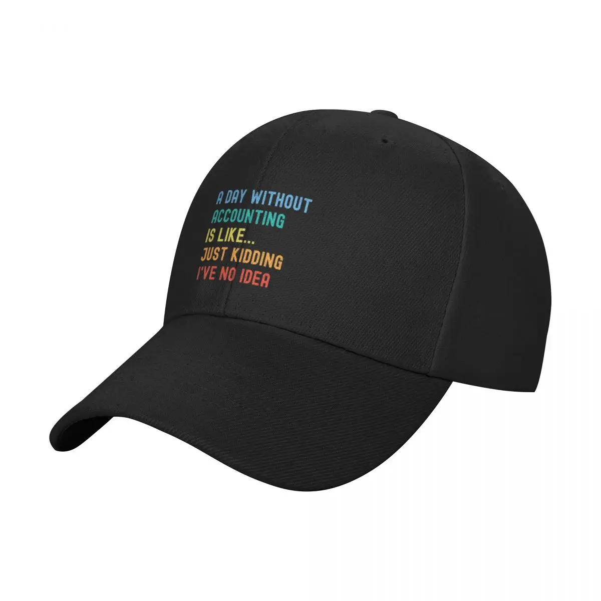 Funny accounting Baseball Cap fishing hat Hat Beach Sports Cap New In The Hat Women's 2024 Men's