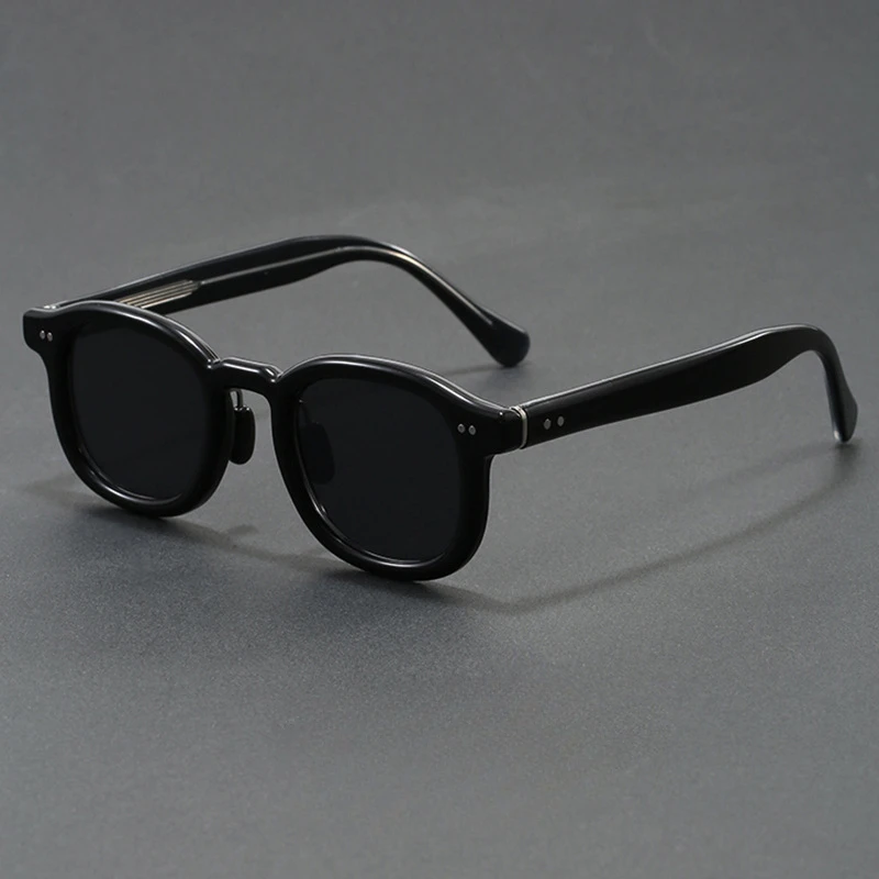 Quadratische Retro-Sonnenbrille mit Propionat-Pin, langlebig, für Männer und Frauen, gleiche polarisierte Modebrille