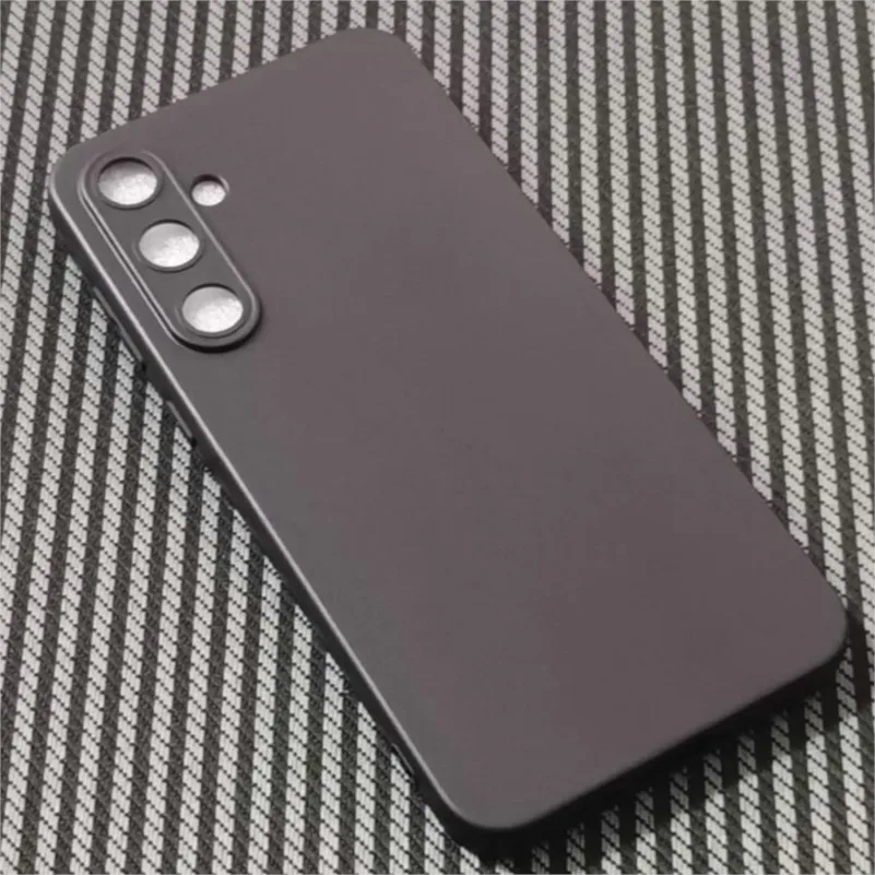 black matte soft tpu case guard on for samsung galaxy a55 5g back cover cases protection coque shield shell
