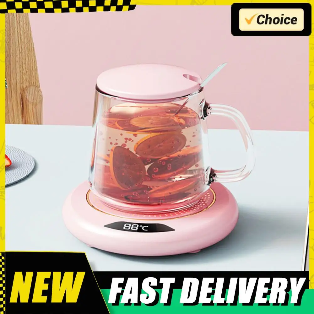 

USB Coffee Mug Warmer with 3 Temperature Settings Smart Cup Warmer Electric Beverage Warmer for Coffee Milk Tea Beverage