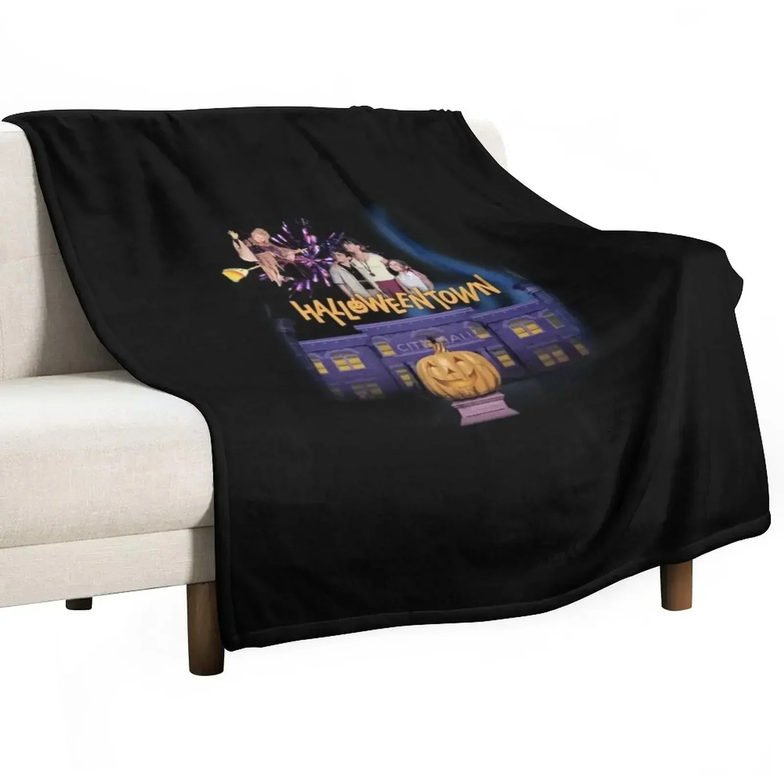 

HalloweenTown Throw Blanket Quilt Luxury Brand heavy to sleep Blankets