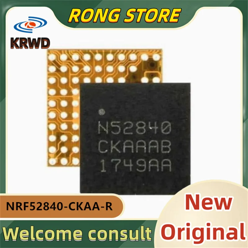 5pcs N52840 New and original NRF52840-CKAA-R NRF52840 NRF52840-CKAA-R7 WLCSP-93