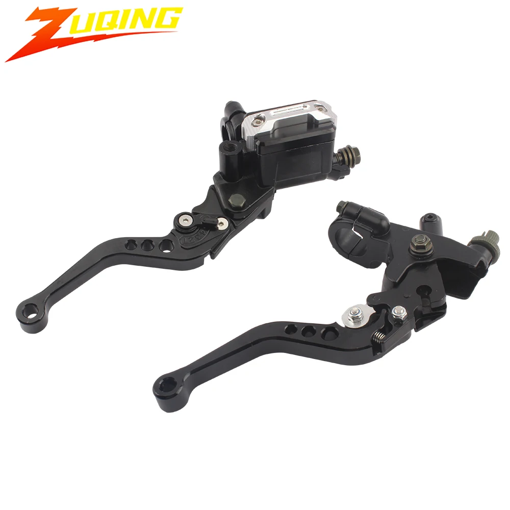 

For Kawasaki Honda Clutch Brake Throttle Handle Enduro Motocross Modified Parts 125cc To 500cc Universal CNC Motorcycle Tuning