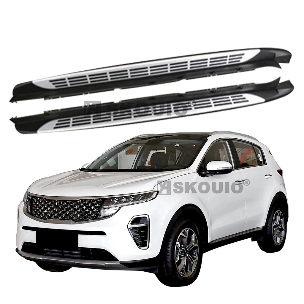 

New SKOUIO-AC2 OEM Running Boards For Kia Sportage Car Fixed Side Steps Pedal Nerf Bar Foot Steps