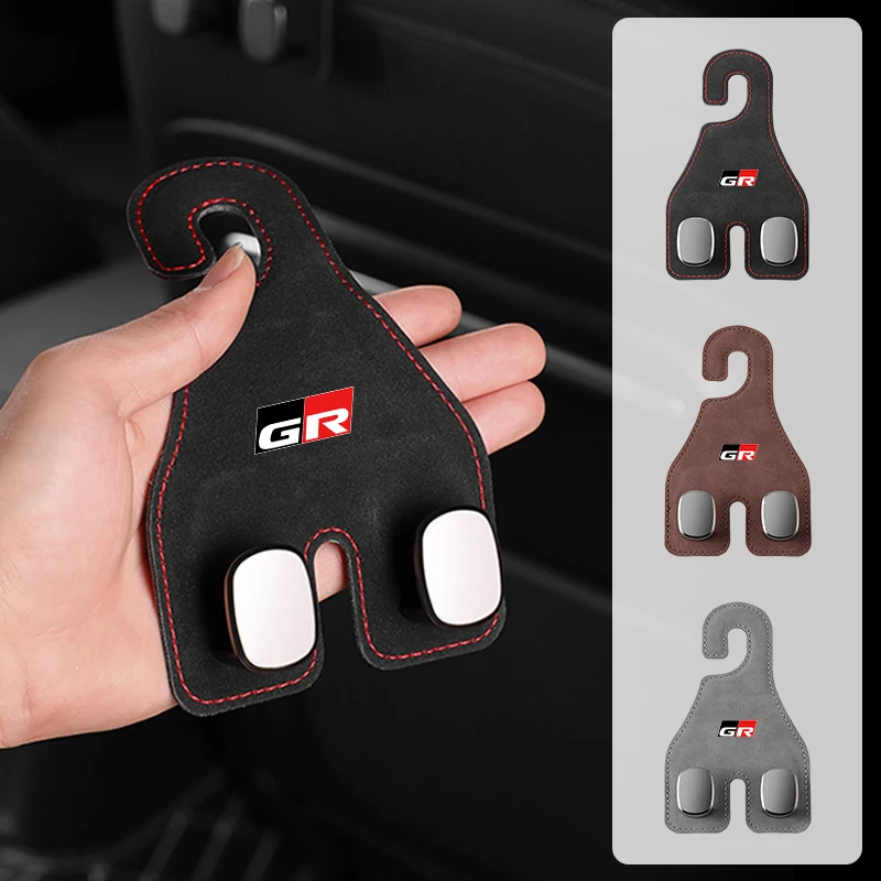 2 in 1 Car Hook Rear Seat Back HooksHolder Storage Car Interior Accessories For Toyota Prado 90 120 150 J90 J120 J150 LC90 LC150