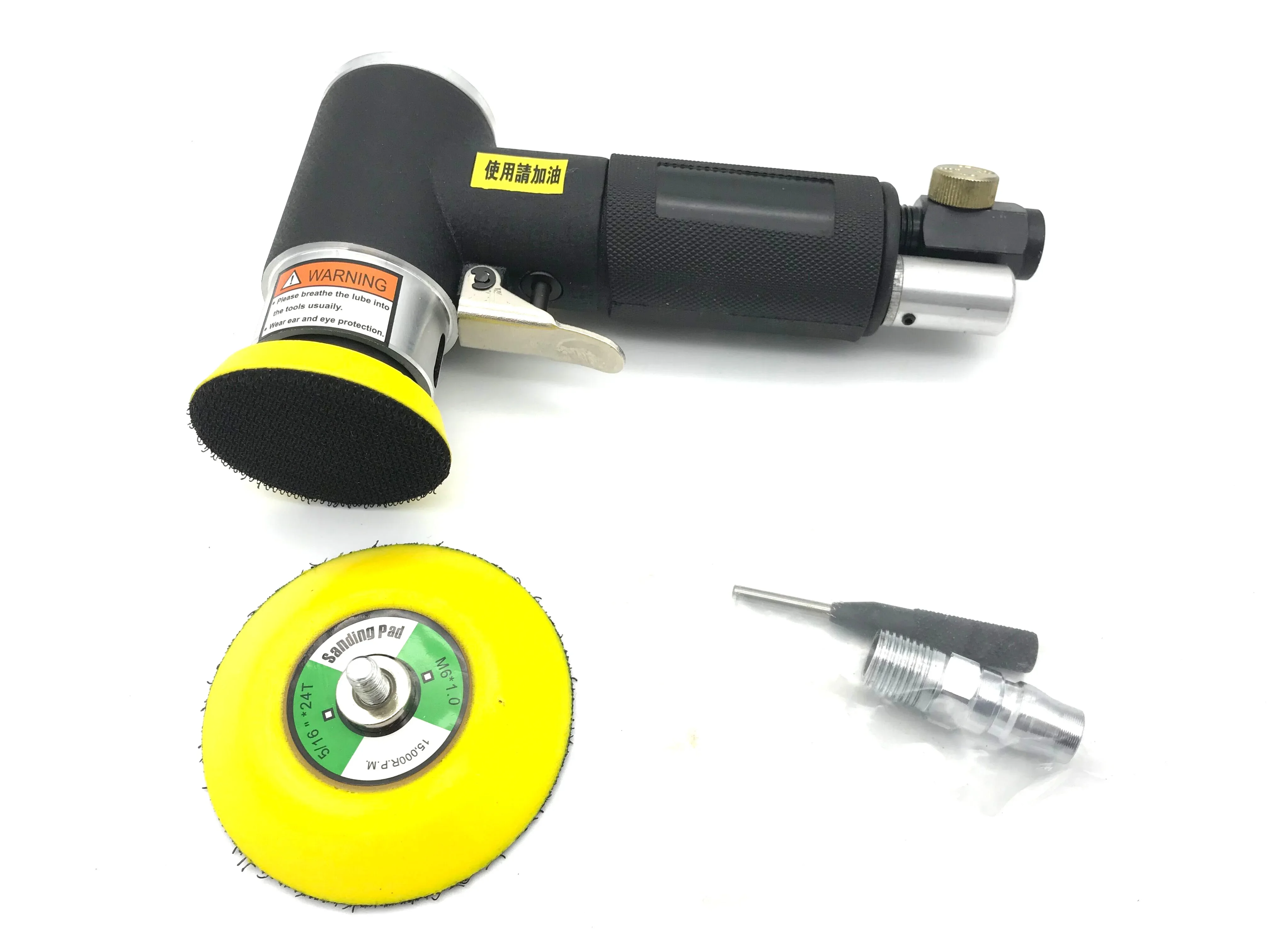 50mm 75mm  Mini Dual Action Orbital Pneumatic  Air Palm Sander Burnish Machine Tools