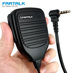 Microfono altoparlante portatile Walkie Talkie per Radio YAESU VERTEX VX-1R/2R/3R/5R/10/110/130/150/160/180/210 FT-10R/40R/50R/60/1DR/2DR