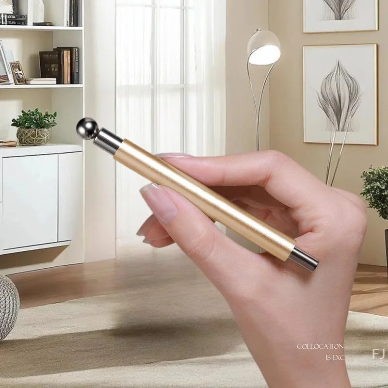 Zylindrischer französischer Magnetstift, doppelköpfiger Katzenaugen-Stil, langlebige runde Stahlkugel, 1 Stück