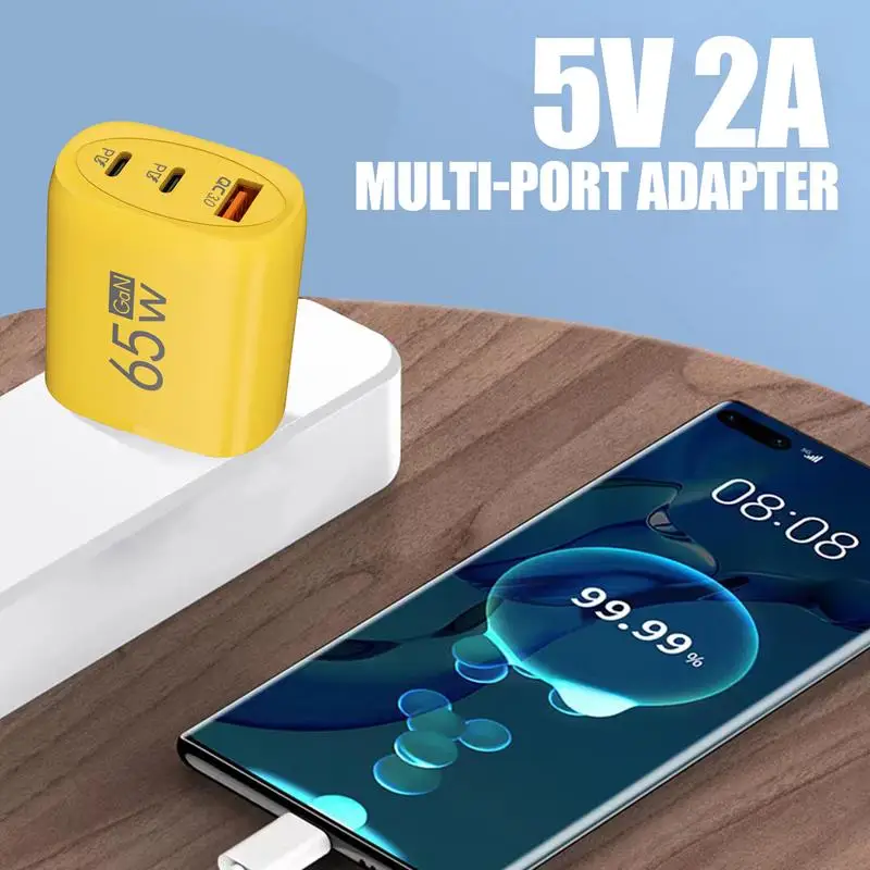 

Wall Plugs Multiplug Outlet Extender 2 Amp USB Wall Charger Block 12W Type C Fast Charging Block Plug Outlet Splitter for Mobile