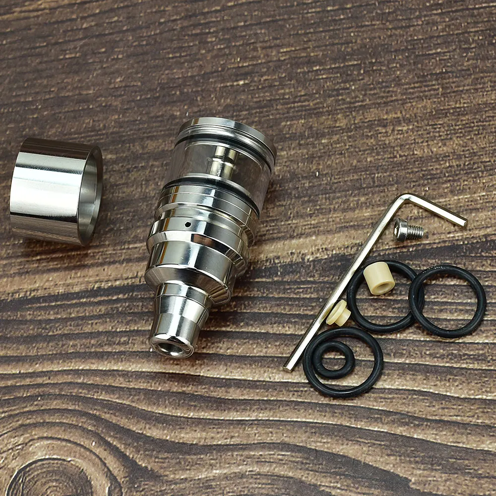 دويتو لوسيدو نمط MTL هيئة الطرق والمواصلات إعادة بناء خزان Vape 2.5 مللي 22 مللي متر البخاخة 316ss vape البخاخة هيئة الطرق والمواصلات