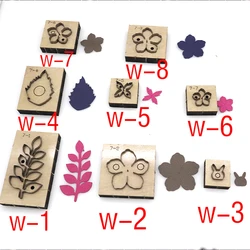 New Flower Leaf Leather Cutting Knife Mould, Steel Knife, Printing Press Machine, Mini Pendant, DIY Cutting Die,Flower Patch