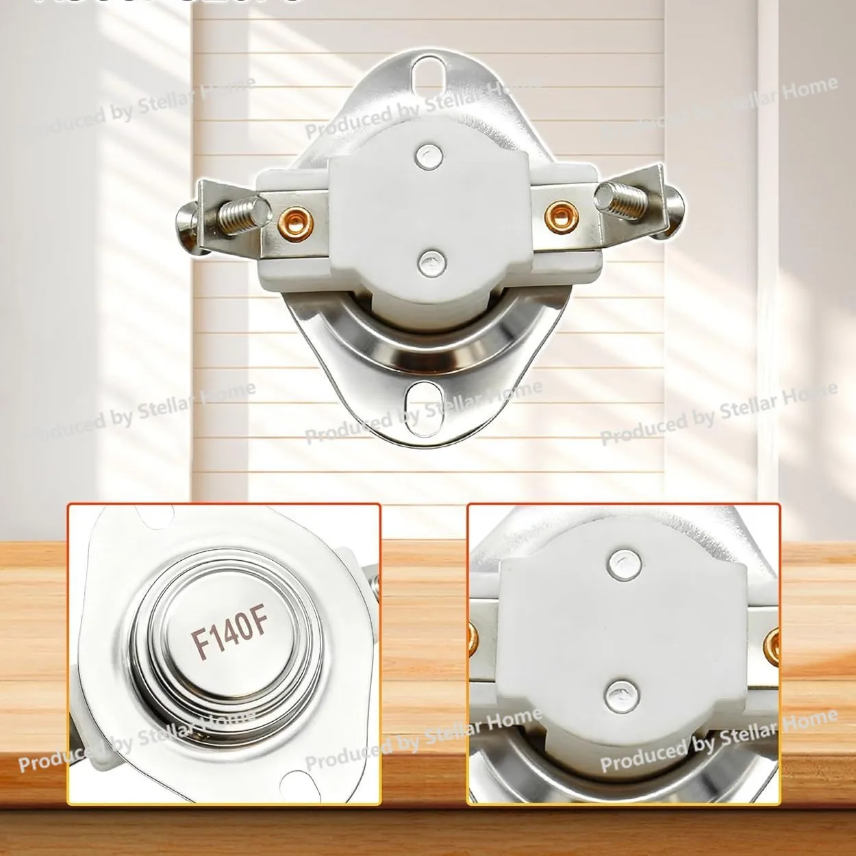 H5887 Temperature Limiter (Normally Open Type) 140F-20F Ceramic Low Temperature Limit Quick Actuation Switch