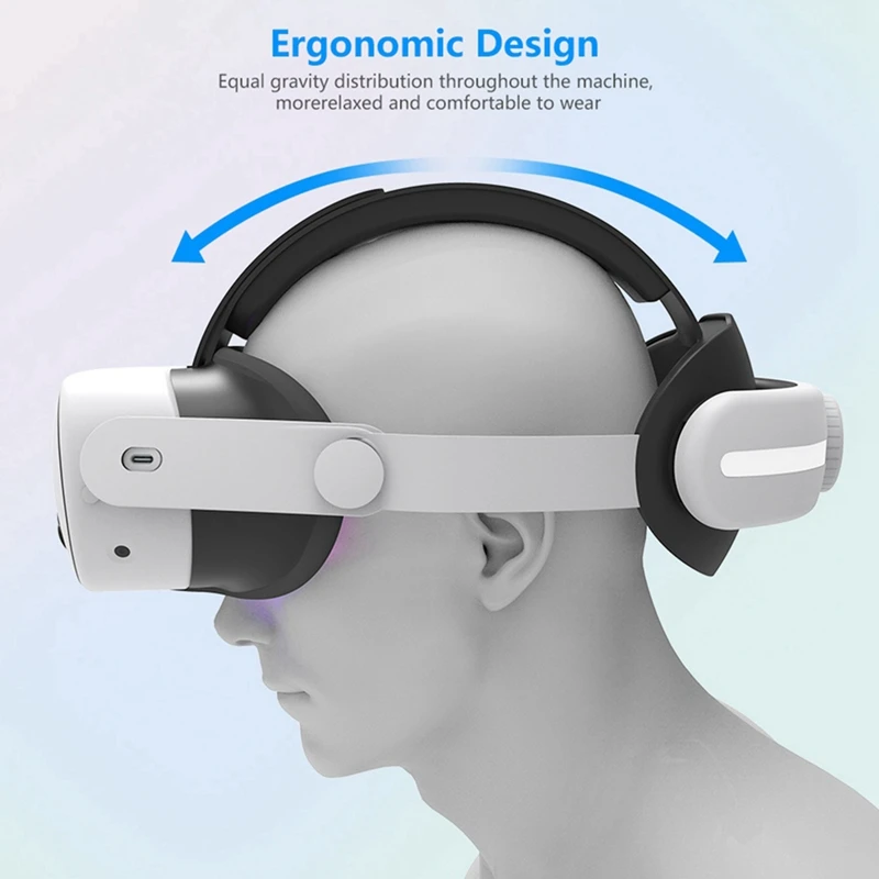 For Meta Quest3s Adjustable Headband High Elastic Sponge Does Not Press The Face VR Accessories Quest 3 Headband