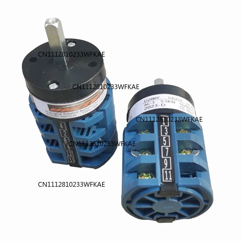 Ui-500V 25A 5.5W 50/60Hz UNITE Tire Dismantling Machine Dedicated Forward and Reverse Conversion Switch 220V/380V
