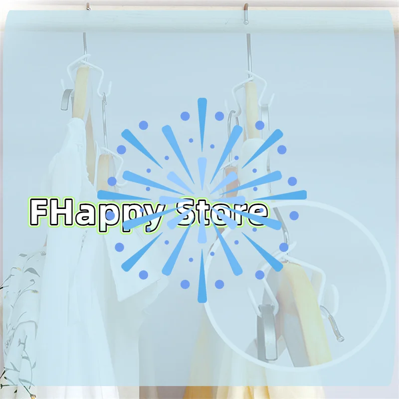 50Pcs Mini Plastic Wardrobe Coat Extender Clips Holder Cloth
