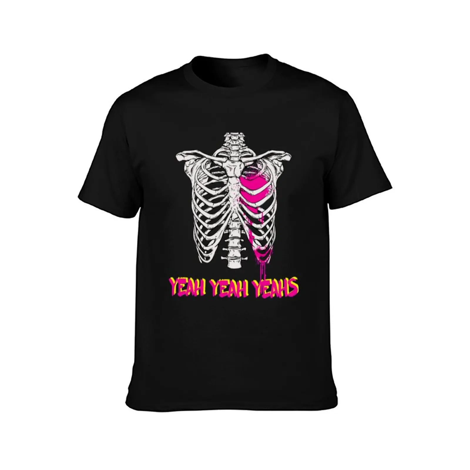 Yeah Yeah Yeahs T-Shirt Summer Casual Cotton Tee Oversized Streetwear Tops Vintage Graphic Print Loose Fit Short Sleeve