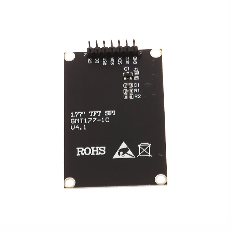 SPI Full Color TFT LCD Display Module, Fonte de Alimentação OLED, Substituir 1.77 ", 128160, 3.3V
