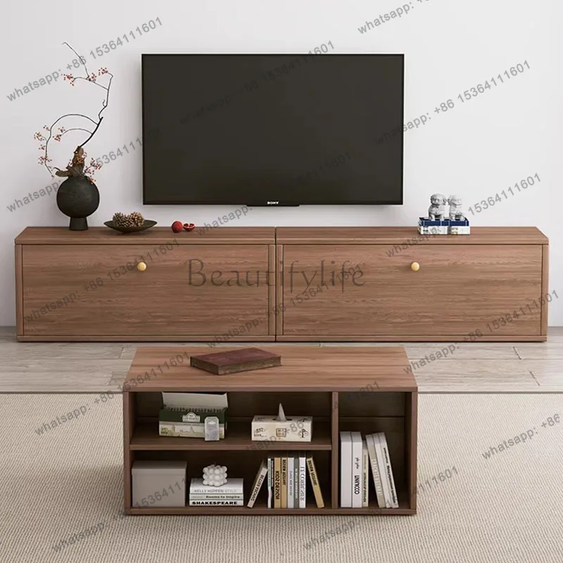 Factory Direct Sales Wood Designer Tv Stands Living Room Mobile Modern Display Luxury Universal Storage Tv Table Organizer Muebl