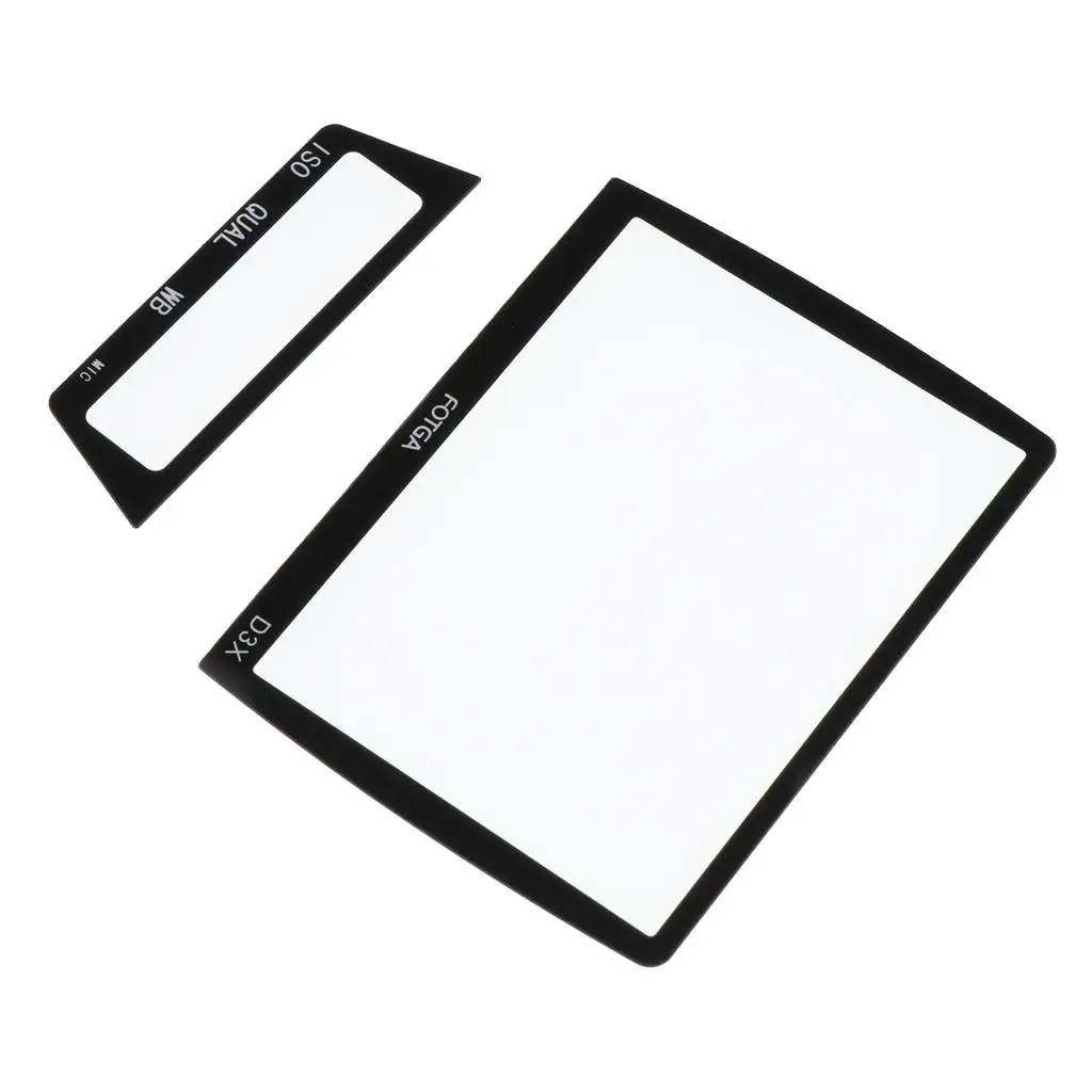 Anti-scratch DSLR LCD Screen Tempered Glass Protector for D3/D3x