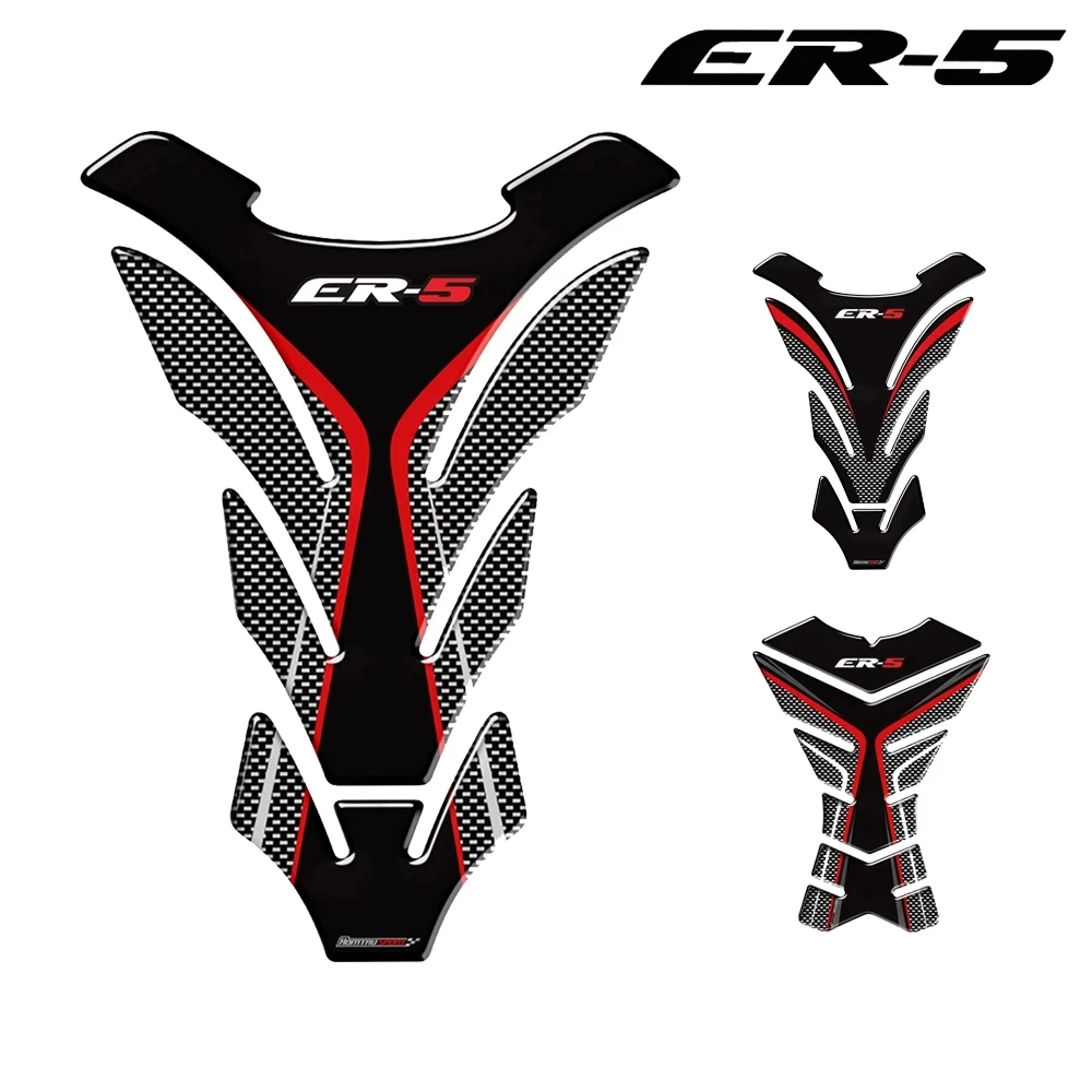 Tank Pad Protector ER-5 Tankpad Resin For Kawasaki ER5 ER500 ER 500 Twister 1997-2008 2004 2005 2006 2007 Motorcycle Sticker