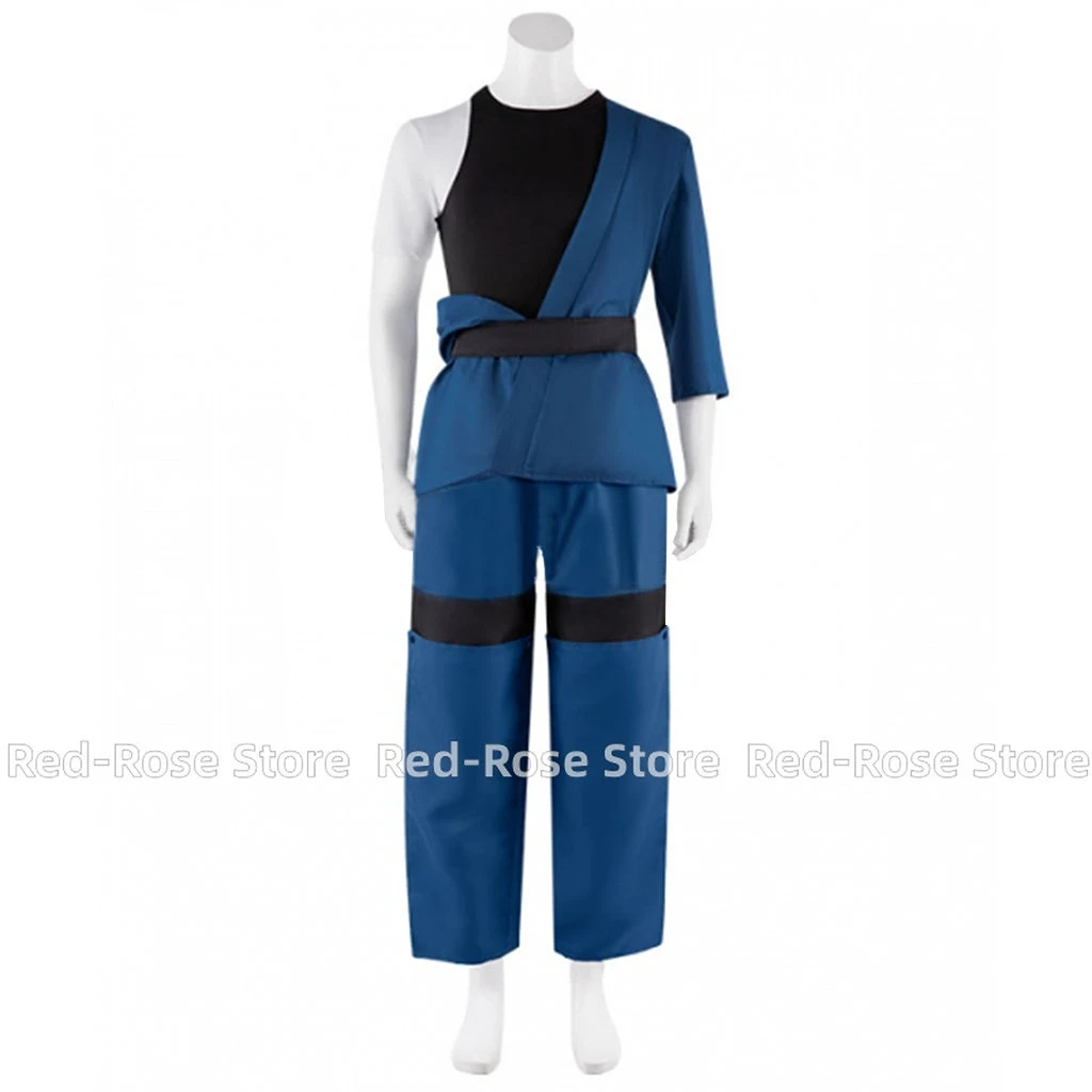 Anime  Cosplay Enen No Shouboutai Benimaru Shinmon Costume Blue Uniform jacket tops pants Suit Halloween Mens Outfits