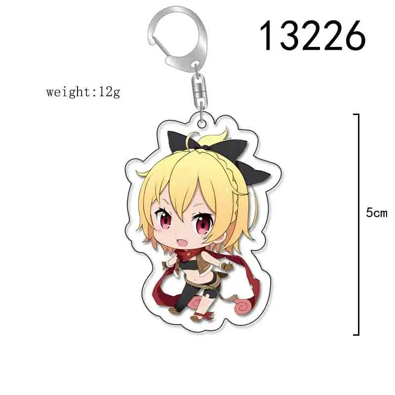 Re: Leben in einer anderen Welt als Null Ram Rem Schlüssel anhänger Emilia Anhänger Beatrice Schlüssel ringe Natsuki Subaru Tasche Zubehör – Detail 4