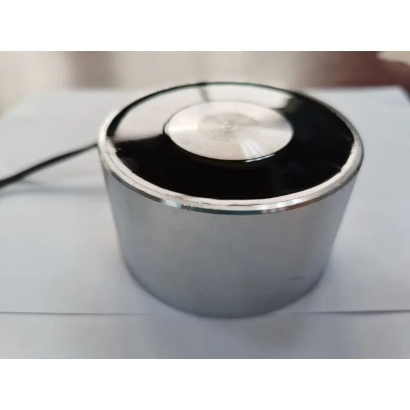 Small round solenoid electromagnet electric holding magnet DC 12V/24V 0.2kg-240kg CE certification
